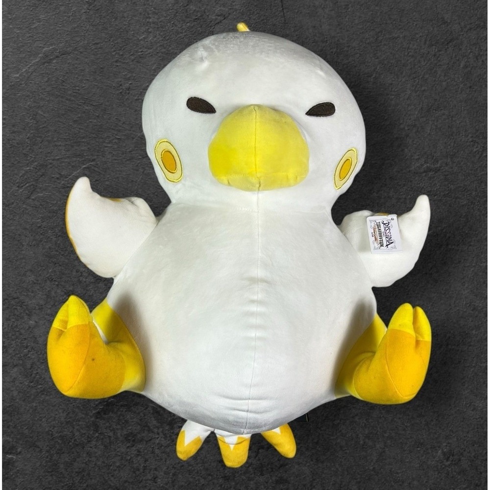 Final Fantasy Dissidia 18" White Chocobo Plush Square Enix‎ Japan Import 2015